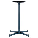*業務用TABLE LEGシリーズ Xベースタイプ BX-9 アルミダイキャストX脚・(打込式)(Wはボルト方式) ポールS/L-38.1φ・W-50.8φ・黒...