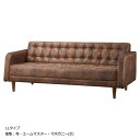 業務用 ソファ SOFA 2人掛けソファ LLサイズ(1835mm) キルトボタン仕上げ Sバネ構造 組立式 別張品【表示価格は張地Aランク】