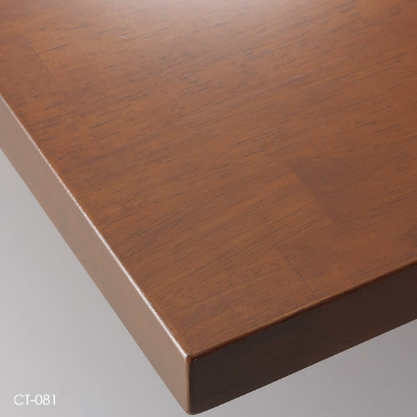 *業務用TABLEシリーズ 天板 ゴム集成材・T=30mm CT-080/ナチュラル CT-081/ブラウン CT-082/ダークブラウン【表示価格は～幅500×～奥行500mm】 [3]