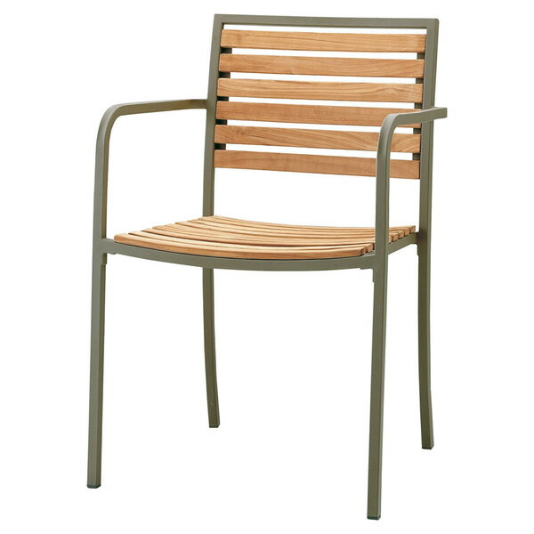 業務用　チェア　デニングアーム　肘付ダイニングチェア　肘掛付シングルチェア　主材： スチール〼・..