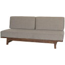 A Stage 3P Sofa 3Pソファ 三人掛け椅子 リビングソファ ウォールナット無垢フレーム 布張グレー 布張ブラウン ウレタン ウレタンチップ ウレタン塗装 フルカバーリング ドライクリーニング可