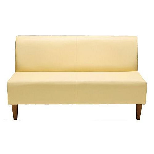 ★2Pソファ　ダブルソファ　OMソファー　PVCレザー/ムーブ(12色)　布張/ネップ(5色)（天然木・合板）鋼製Sバネ　ウレタンフォーム　日本製　F☆☆☆☆　JAS規格最高ランク　木脚付(15cmブラウン)■ご注意■→こちらは個人様2Pソファーの価格/送料です