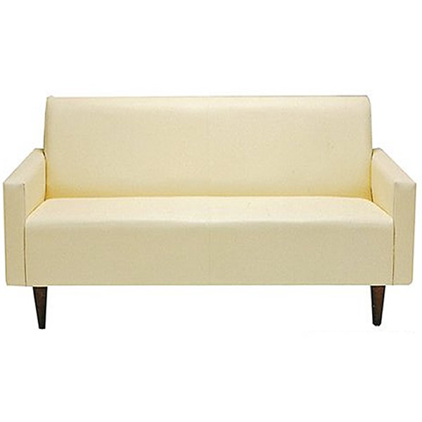 ★2Pソファ ダブルソファ SNソファー PVCレザー/ムーブ(12色) 布張/ネップ(5色)（天然木・合板）鋼製Sバネ ウレタンフォーム 日本製 F☆☆☆☆ JAS規格最高ランク 木脚付(15cmブラウン)■ご注意■→こちらは個人様2Pソファーの価格/送料です