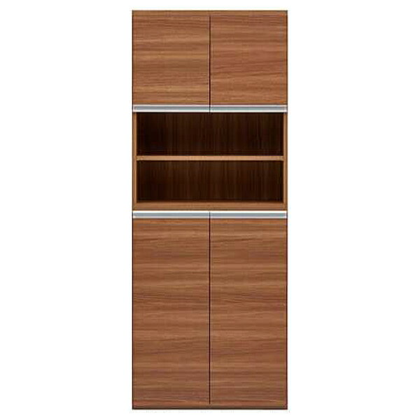 樂天商城 - 【ENTRANCE FURNITURE エントランスファニチャー　幅約74cm　2本重ね使用　キッチン収納　リビング収納　玄関収納　日本製　完成品　最上位等級規格製品：F★★★★　ECD-74L＆75H/リアルウォールナット