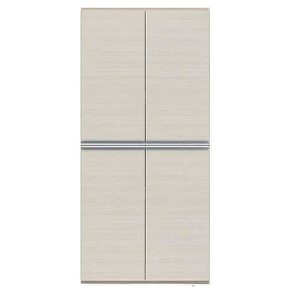 【ENTRANCE FURNITURE エントランスファニチャー　幅90cm　2本重ね使用　キッチン収納　リビング収納　玄関収納　日本製　完成品　最上位等級規格製品：F★★★★　ECS-90L/ホワイトウッド