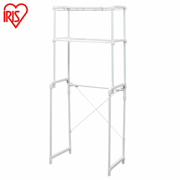 ランドリーラック 防水パン おしゃれ 洗面所 ランドリーラック LR-16P アイリスオーヤマ 洗濯機ラック