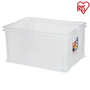 コンテナ 収納ボックス コンテナボックス 40L ラックコンテナ FRC-40 クリア・ダークグリーン オフィス 書類 収納BOX 箱 おもちゃ箱 オ..