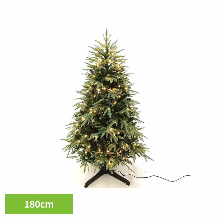 回転ライトツリー 180CM グリーン CTRR401-18Lクリスマスツリー イルミネーション LED 回転式 珍しい クリスマス おしゃれ 株式会社エス・ティー・イー