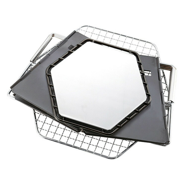 バーベキューコンロ ヘキサ M ブラックラベル UG-70CAPTAINSTAG キャンプ アウトド...