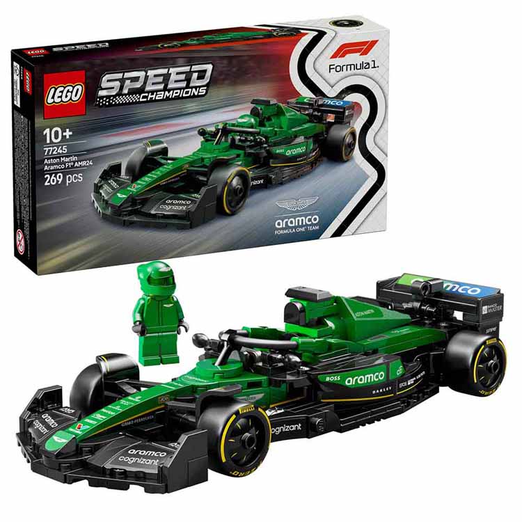 Aston Martin Aramco F1(R) AMR24 レースカー 77245おもちゃ 玩具 ブロック プレゼント 誕生日 クリスマス 小学生 のりもの F1 マーティン SPEED CHAMPIONS
