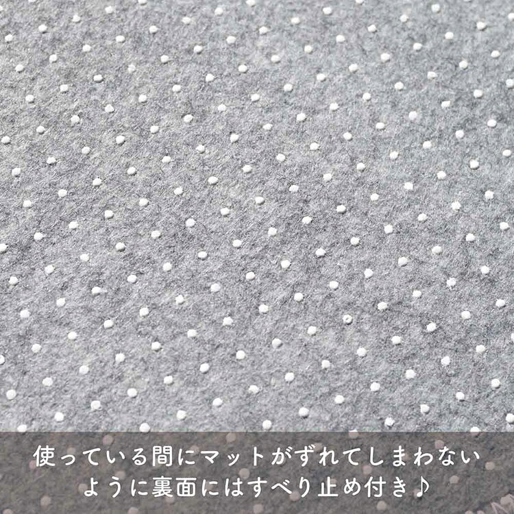 pogeun トイレマット 55×60cm トイレマット 韓国風デザイン 洗濯可能 トイレ オカ...