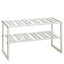 ラック キッチンラック シンク下 キッチン用品 【キッチン用品 キッチンラック】キッチンシンク下フリーラック伸縮タイプ【調味料収納 キッチン収納 台所収納 ラッ...