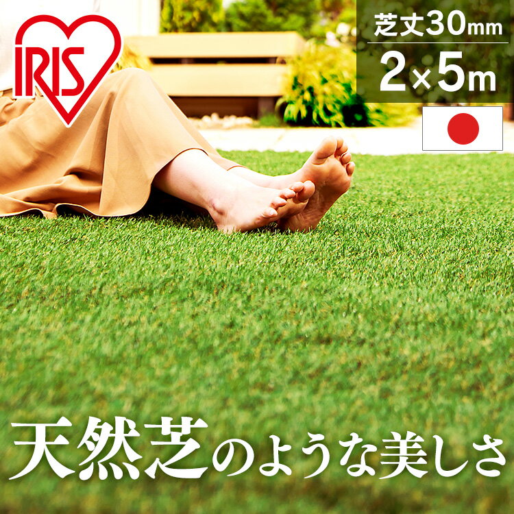 【日本製】人工芝 ロール 2m×5m 芝丈