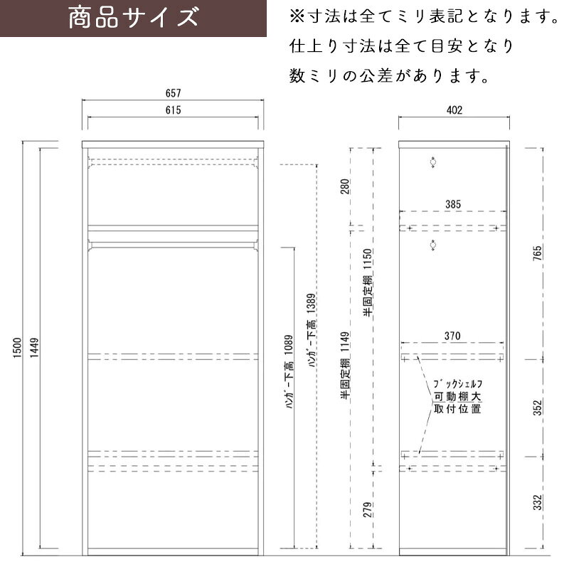 【メーカー在庫限り】ハンガー シェルフ 組替 おしゃれ 子供部屋 国産 有効活用 収納 背面化粧 キッズ 子ども 日本製 クレイ ハンガーシェルフ 堀田木工所 2025 [3]