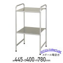 【5/30P増】【法人宛限定】スチール電話台 W445 D400 H780 電話台 ファックス台 FAX台 スチール シルバー HY-YS1(510301)