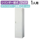 【法人宛限定】スチールロッカー 1人用 シンプル ロッカー ワイド型 W455 D515 H1790 オフィスロッカー 更衣ロッカー パーソナルロッカー オフィ...