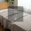 毛布 シングル シルク100% ニッケ シルク 吸湿 保温 ...