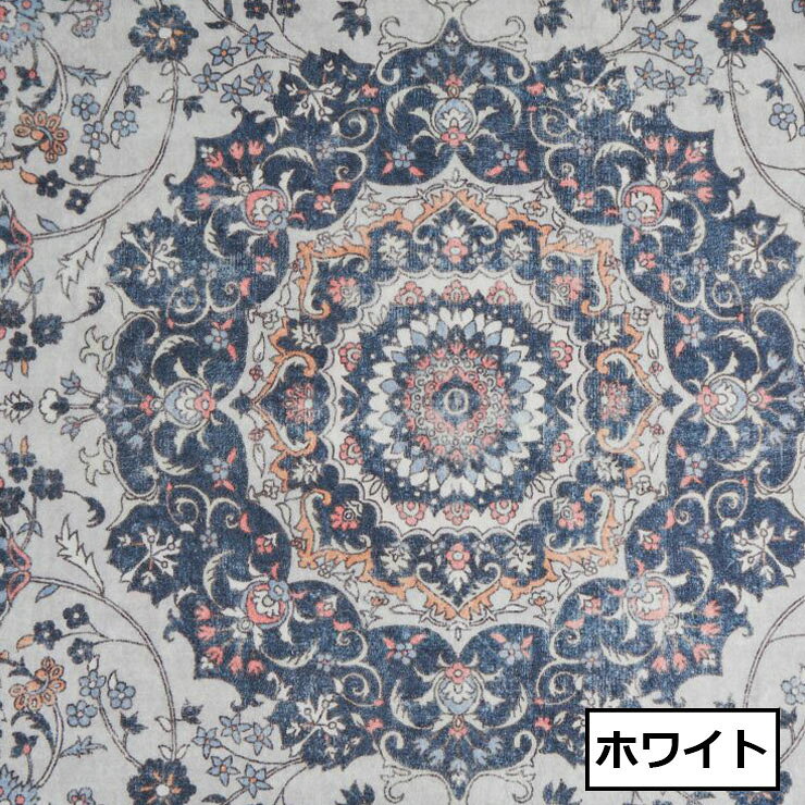 【ホットカーペット/床暖房対応】ラグ 洗える ラグマット 190x190cm キュペル 2色対応 カーペット 正方形 2畳 絨毯 おしゃれ ラグカーペット マイクロファイバー すべり止め リビング オールシーズン kaguno1-10036276 家具のわくわくランド 楽天市場店 サンプル画像3