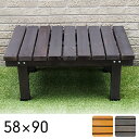 【最大10000Pバック★当確1/2★6/4 20時〜】デッキ縁台 58x90cm SST-DEC-5890 ウッドデッキ デッキ 縁台 ガーデニング 屋外 ガ...