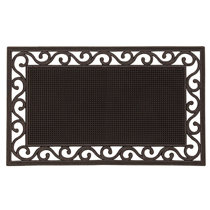 【ポイント9倍！今晩20時開始】マット ラバーマット CE-4080 おしゃれ 約45x75cmx厚さ1cm ゴム 屋外用..