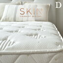 【ポイント10倍!20:00-25:59】マットレス ダブルサイズ SKIN+ 140x195cm トッパータイプ スキンケア エイジング 美容 ダブルベッド ポケットコイル マット 寝心地改善 敷き布団 mattress 快眠 安眠 寝具【日本製 5年保証 / 抗菌・防臭・防ダニ】 わくわくランド