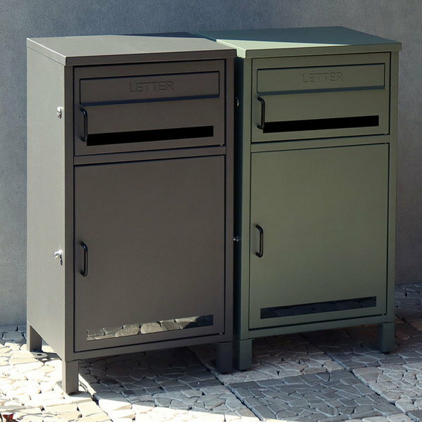 【ポイント7倍！今晩20時開始】宅配ボックス ポスト 置き型 一戸建て用 デリバリーボックス スタンドポ..