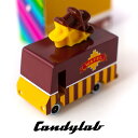 【ポイント3倍】ニューヨーク ブルックリン発 Candylab(キャンディラボ) Waffle Van CND F188 トイカー ミニカー キッチンカー ワッフル 子供 木製 アメ車 自動車 アメリカ おうち遊び ジオラマ 海外 輸入 玩具 男の子 木のおもちゃ おしゃれ