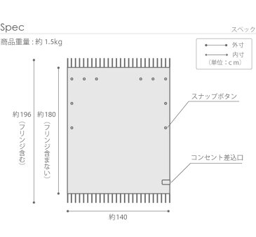 【割引クーポン配布中】【日本製／洗濯可能／手元コントローラー付き】着る電気毛布 curun(クルン) PREMIUM チェック柄 ロングサイズ 140x196cm 2色対応 大人 男女兼用 部屋着 防寒着 ルームウェア 省エネ 洗濯 タイマー付き