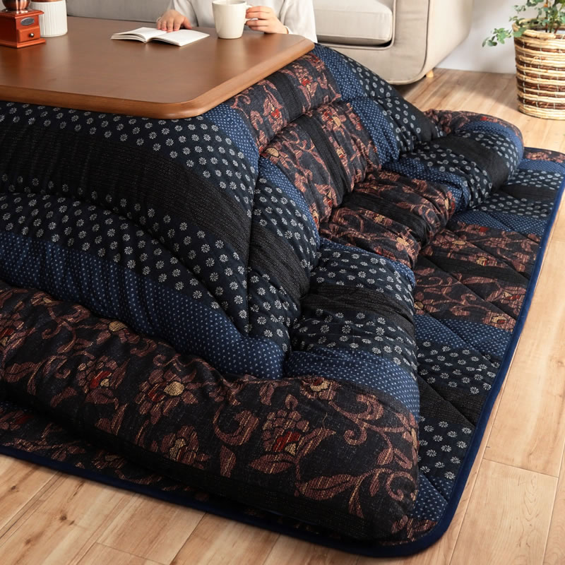 こたつ布団 厚掛け単品 205cm×245cm「長方形 120cm」用※代引き不可 こたつ 掛け布団 厚掛け 節電 エコ おしゃれ 和風 和室 シンプル ナチュラル 無地 保温 断熱 四角 [3]
