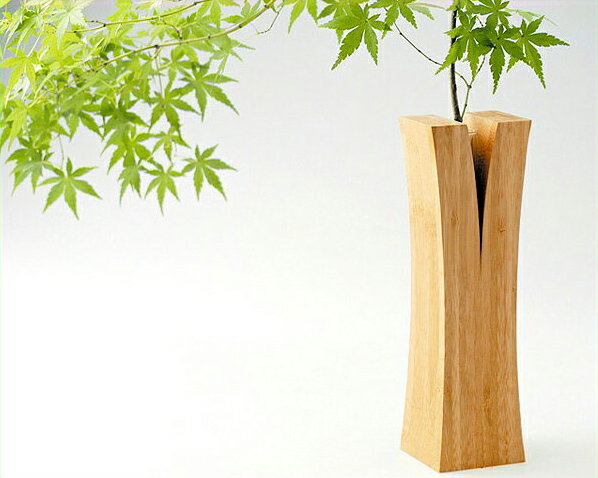 【5と0のつく日限定!最大5000円OFFクーポン配布中】竹の一輪挿し【LIN】【アジアン 和】 クリスマス クリスマスプレゼント 花瓶 花びん 花器 竹 フラ...