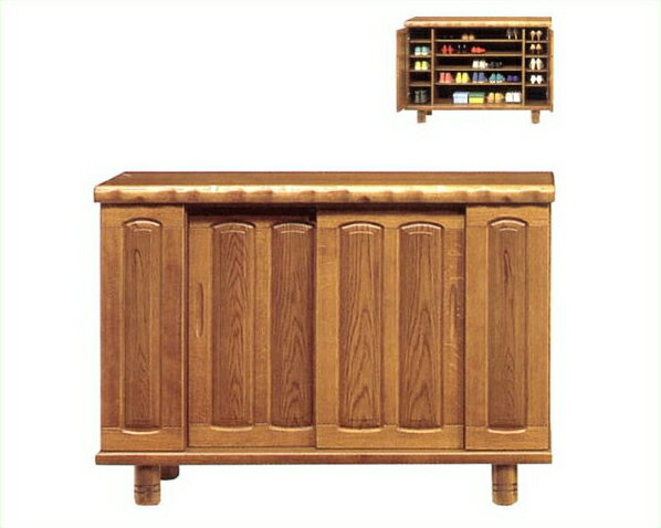 【期間限定10％OFF！12/4 20:00〜12/11 1:59まで】木製下駄箱・シューズボックスT-9シリーズ　幅150cm..