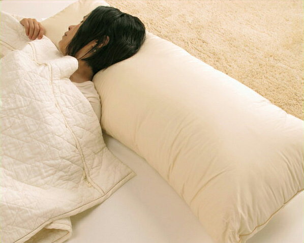 丸洗いできるふわふわ枕Dサイズ（500×1300）【インビスタ社 寝具 ウォッシャブル 丸洗い アレルギー対策】ドリームベッド　dream bed インテリア 新築祝い 引っ越し祝い おしゃれ シンプル ナチュラル 快眠 睡眠 グッズ 通販