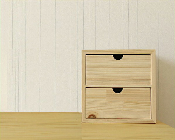 ヒノキカグ大正集成ミニ・キューブ収納引き出しあり（1個） インテリア 新築祝い 引っ越し祝い おしゃ ...