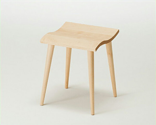 【5と0のつく日限定!最大5000円OFFクーポン配布中】ナチュラルな雰囲気を作る木の素材感を感じる木製スツール ※代引き不可 北欧 シンプル 日本製 国産 踏...