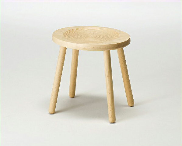 【5と0のつく日限定!最大5000円OFFクーポン配布中】ほっと落ち着く柔らかい雰囲気の丸い木製スツール※代引き不可 いす イス 椅子 チェアー チェア シンプ...