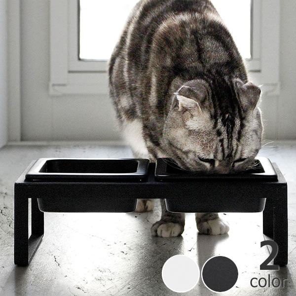 山崎実業(ヤマザキジツギョウ)ペットフードボウルスタンドセット tower(タワー) トールペット用品 給水器 給餌器 食器 食器台 テーブル クリスマス クリ...