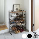 山崎実業(ヤマザキジツギョウ)天板付きシューズラック TOWER(タワー) 6段※代引き不可 シューズラック シューズ収納 シューズ スリッパ シューズ置き 下駄箱 靴箱 玄関収納 収納家具 玄関用品 飾り棚 収納 インテリア