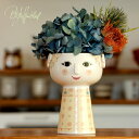 BJORN WIINBLAD(ビヨン・ヴィンブラッド)エヴァ フラワーベース ソフトイエロー雑貨 ギ ...