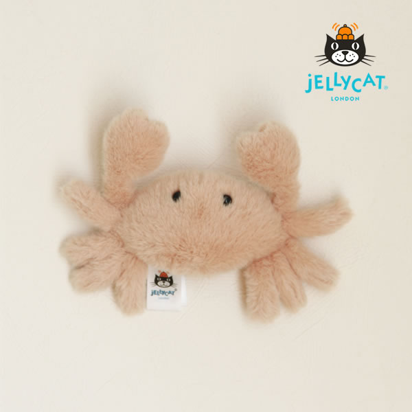 【期間限定値下げセール実施中 6/11 9:59まで】JELLYCAT ジェリーキャット Fluffy Crab フルッフィー クラブ 代引き・後払い不可ぬいぐるみ 人形 カニ かに 蟹ふわふわ ヌイグルミ 海洋生物 か…