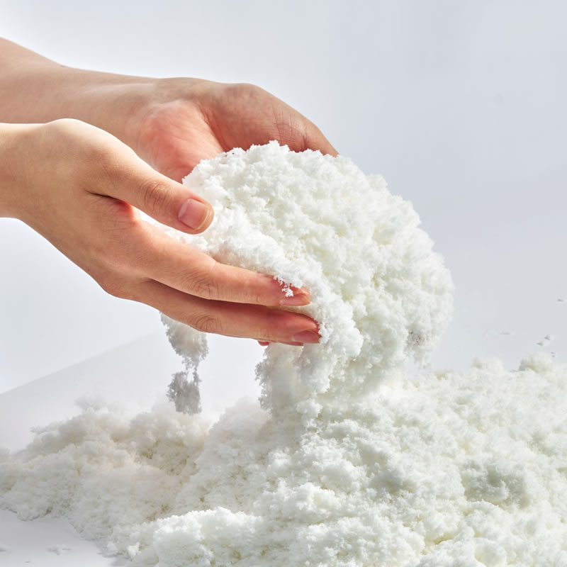 【5と0のつく日限定！最大5000円OFFクーポン配布中】AOZORA（あおぞら）Snow＠home スノーアットホーム雪だるま 雪あそび 雪遊び 雪だるま セット キット 不思議 手触り ふわふわ 安全 安心 CEマーク 水洗い 清潔 子ども 大人 キッズ おもちゃ - Image 3