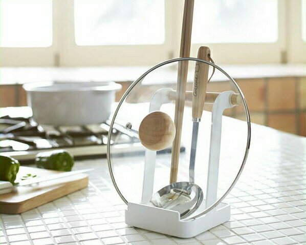 山崎実業(ヤマザキジツギョウ)お玉&鍋ふたスタンド tosca (トスカ)(1個) クリスマス クリスマスプレゼント ベビー グッズ 子供