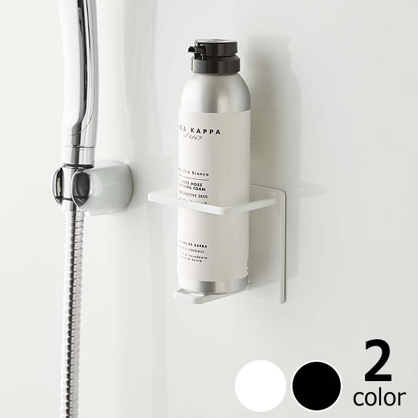 山崎実業（ヤマザキジツギョウ）マグネットバスルームチューブ＆ボトルホルダー tower（タワー） Mディスペンサー収納 ボトル収納 マグネット収納 浮かせる収納 バス収納