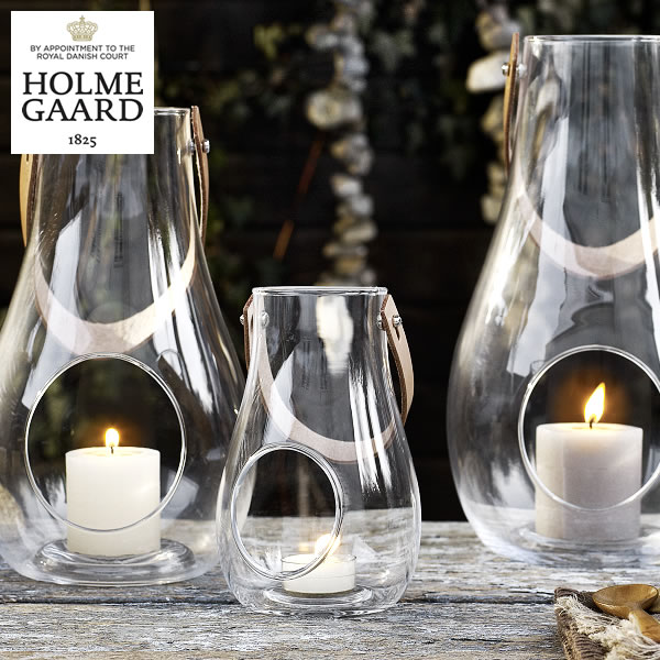 【5と0のつく日限定!最大5000円OFFクーポン配布中】HOLMEGAARD(ホルムガード)デザインウィズライト ランタン高さ16cm クリア クリスマス ク...