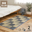 い草ラグ い草カーペット い草 ラグ マット瀬戸内のい草をイメージした 国産い草ラグ(80×160cm)裏貼り加工 ※代引き不可防カビ サマーマット サマーラグ 節電 節電対策 湿気対策 吸湿性 抗菌 消臭 い草カーペット い草マット 畳マット ラグマット いぐさ た
