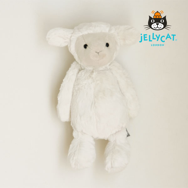 【期間限定値下げセール実施中！6/11 9:59まで】JELLYCAT（ジェリーキャット）Bashful Lamb Medium（バ..