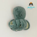 【最大3000円OFFクーポン！12/30（0:00）～1/9（9:59）まで】JELLYCAT（ジェリーキャット）Storm Octopus Baby（ストーム オクトパス ベビー）ぬいぐるみ 人形 タコ たこヌイグルミ 海洋生物 かわいい おしゃれ オシャレ 手洗い可能 ウォッシャブル ギフト