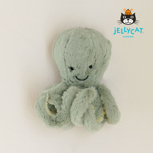 JELLYCAT(ジェリーキャット)Odyssey Octopus Baby(オデッセイ オクトパス ベビー)ぬいぐるみ 人形 タコ たこ母の日 母の日ギフト ヌイグルミ 海洋生物 かわいい おしゃれ オシャレ 手洗い可能 ウォッシャブル ギフト 贈り物 プレゼント 上品 上質