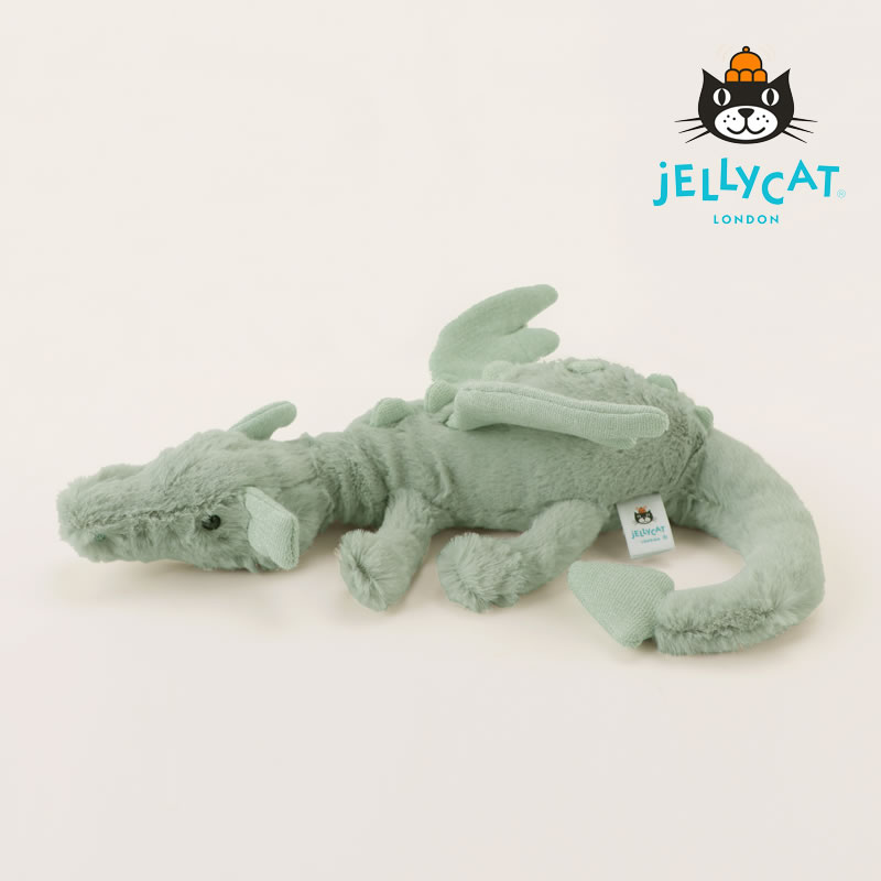 JELLYCAT（ジェリーキャット）Sage Dragon Little（セージ ドラゴン リトル） ...
