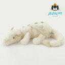 JELLYCAT（ジェリーキャット）Snow Dragon Medium（スノー ドラゴン ミディアム）ぬいぐるみ 人形 ドラゴン 龍 竜ヌイグルミ 伝説 メルヘン かわいい おしゃれ オシャレ 手洗い可能 ウォッシャブル ギフト 贈り物 プレゼント 上品 上質 母の日 母の日ギフ