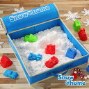 【5と0のつく日限定!最大5000円OFFクーポン配布中】AOZORA(あおぞら)Snow@home スノーアットホーム雪のくに 雪あそび 雪遊び 雪だるま セット キット 不思議 手触り ふわふわ 安全 安心 CEマーク 水洗い 清潔 子ども 大人 キッズ おもちゃ|詳細画像